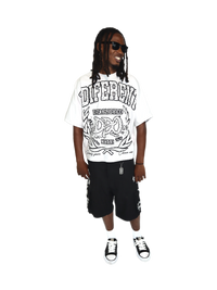 DDO RHINESTONE BOXY TEE