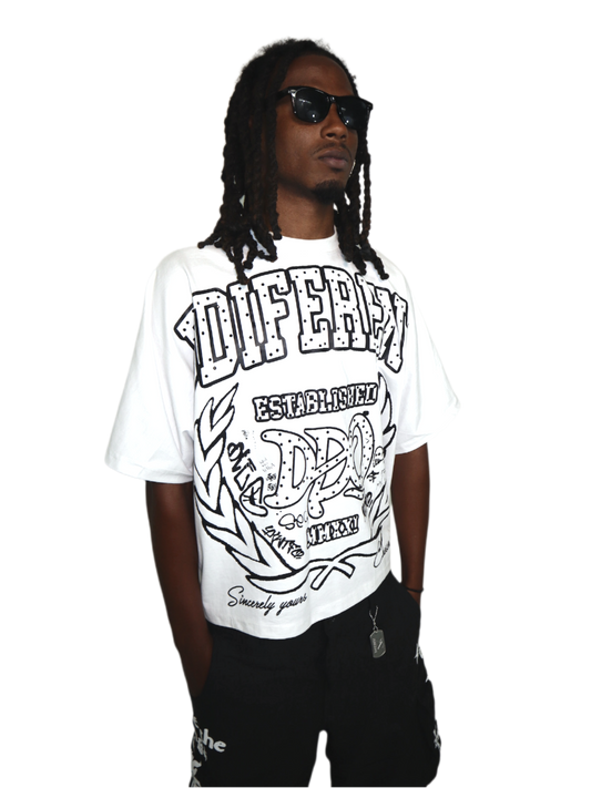 DDO RHINESTONE BOXY TEE